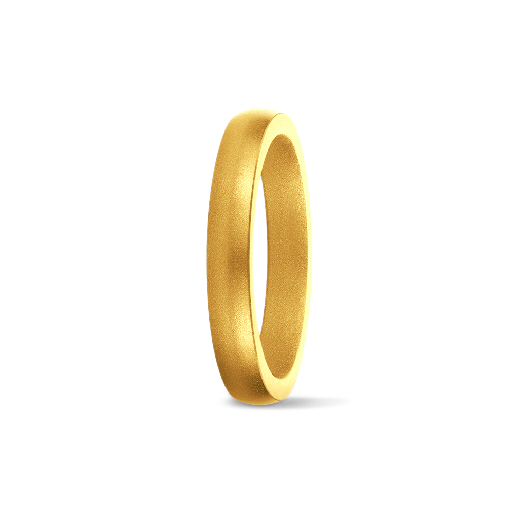 Colored rubber wedding bands top