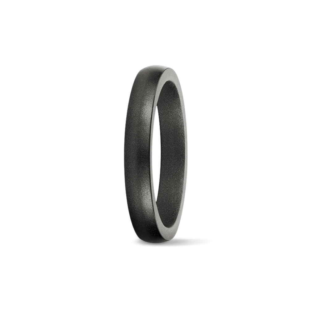 Gunmetal discount silicone ring