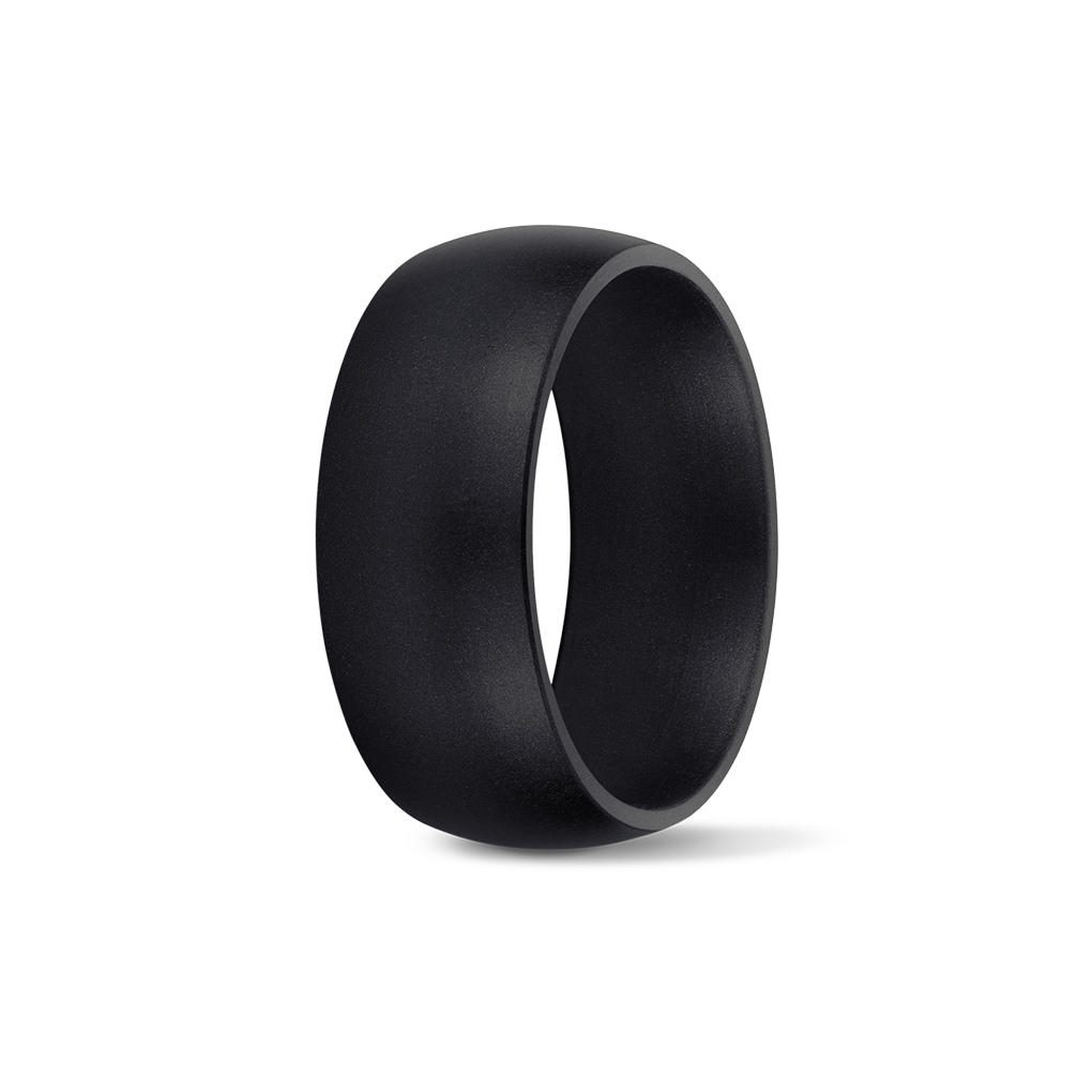 Black silicone on sale wedding ring