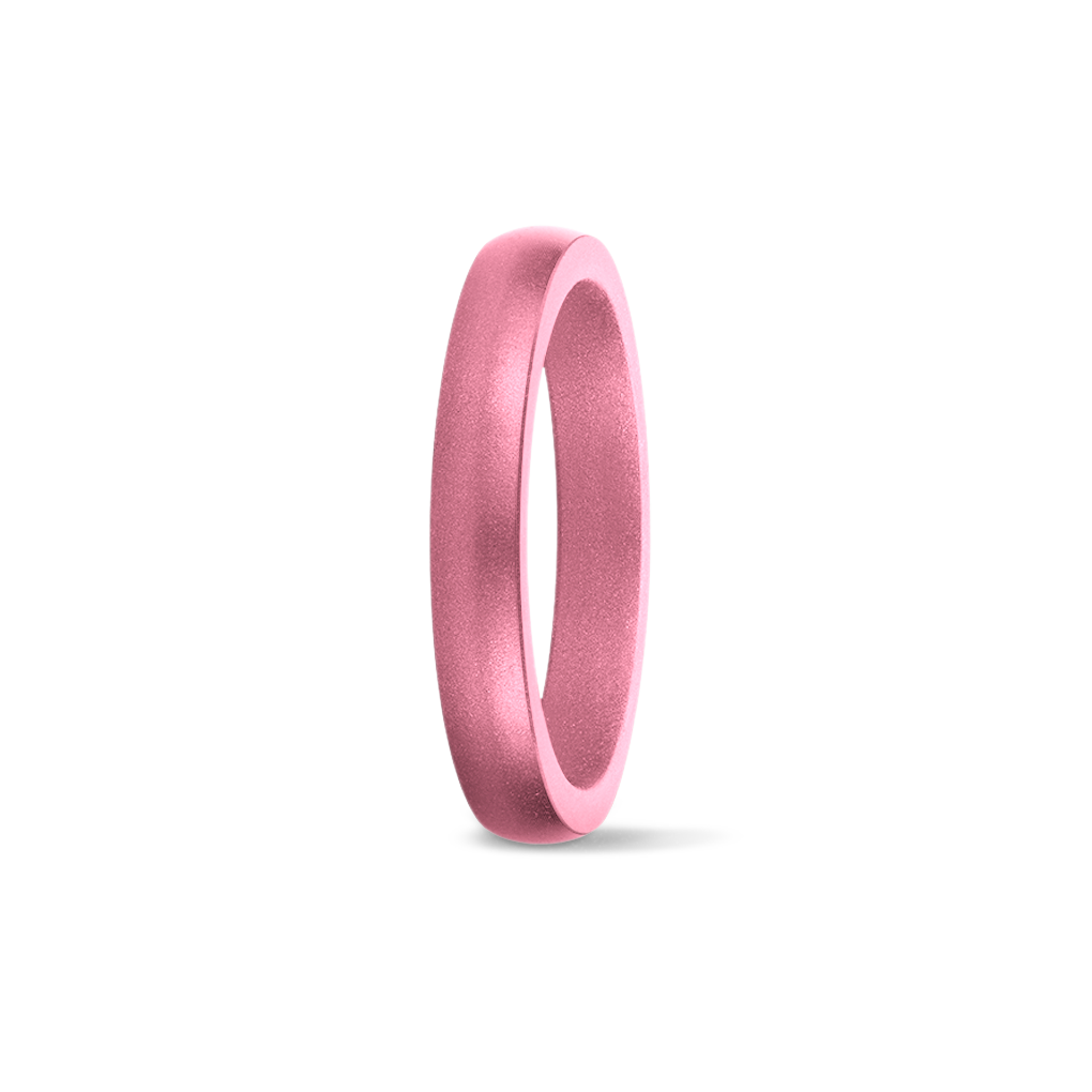 Pink silicone 2025 wedding band