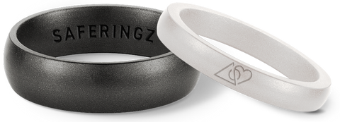 Saferingz Silicone Wedding Rings Safe For Electricians Rubber