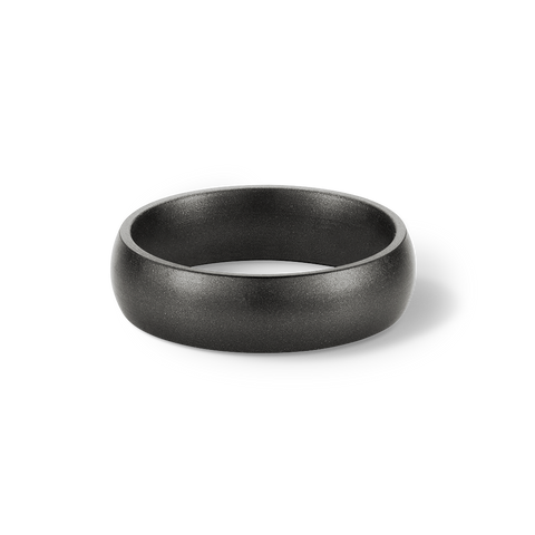 Gunmetal silicone ring shop